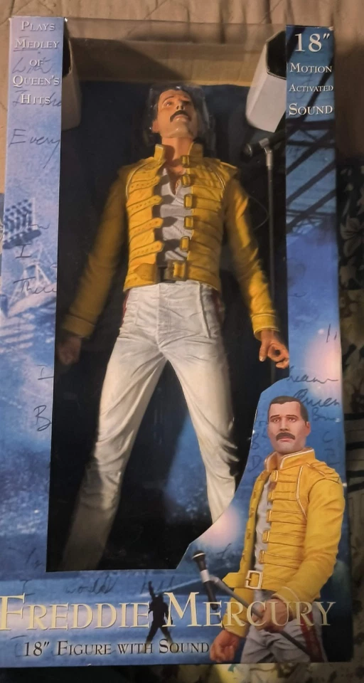 Figurine Freddie Mercury by NECA 45 cm / 18" (2006) RARE ! - Photo 1/4
