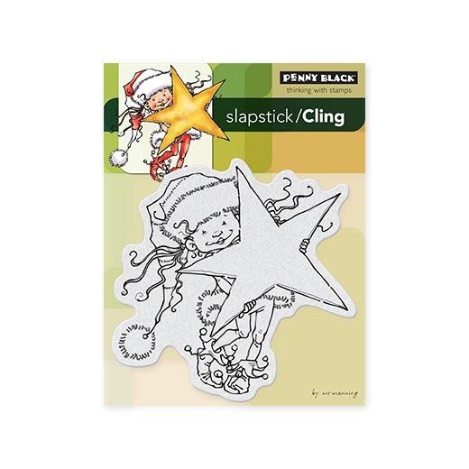 Penny Black Cling Rubber Stamps - Little Elf Kit 40-263
