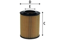 Valeo ÖLfilter 586623 Filtereinsatz FüR F20 F21 F30 BMW F80 F31 1Er 3Er Touring