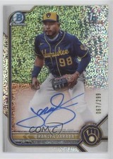 2022 Bowman Chrome Prospect Speckle Refractor 67/299 Branlyn Jaraba Auto 18pd