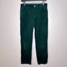 Vineyard Vines Green Corduroy Breaker Pants Size 18