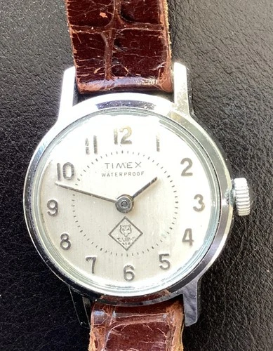 Vintage Timex Cub Scouts Wrist Watch Stainless Steel Waterproof