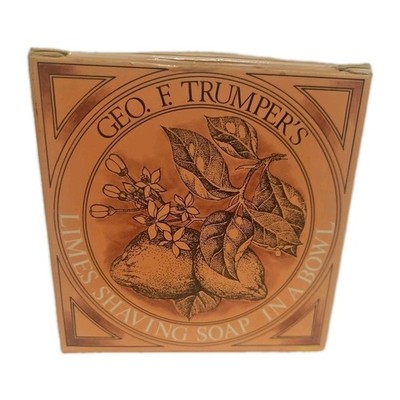 Sealed Geo. F. Trumper Hard Shaving Soap In A Bowl 80g in Lime