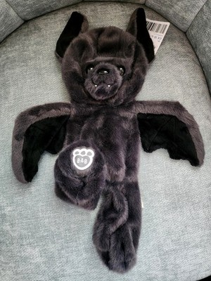 2026 Build A Bear Halloween Posable Bat Black Plush Viral UNSTUFFED NEW IN HAND