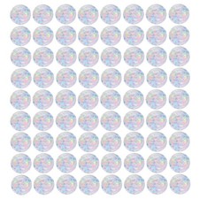 72 Pcs Window Clings Circles Anti Collision Window Stickers Sun Catcher Stick...