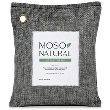 Moso Natural Air Purifying Bag 200g. Odor Eliminator for Car, Closet, Pet Area