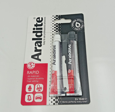 Araldite Schnellkleber 30ml stark schnell abbindender Epoxidkleber wasserfest