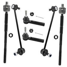 6pcs Front Sway Bars Inner Outer Tie Rods Fit for Dodge Journey 2009 2010