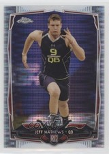 2014 Topps Chrome Pulsar Refractor Jeff Mathews #113 fm1