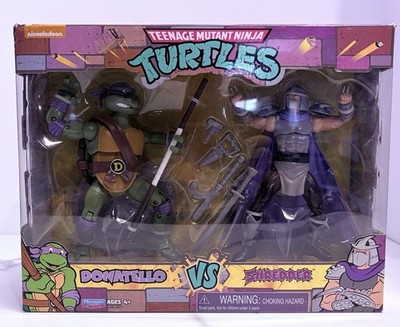TMNT Donatello V Shredder Teenage Mutant Ninja Turtles NIB