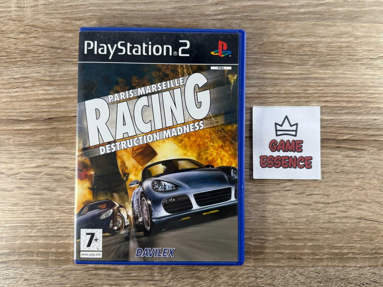 Paris-Marseille Racing Destruction Madness PS2 Sans Notice PAL FR PlayStation 2