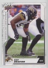 2020 Upper Deck CFL Kay Okafor #32 0ka5