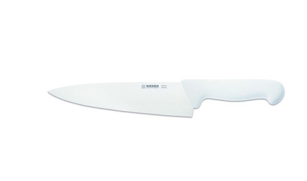 Giesser Messer KüChenmesser Kochmesser Profimesser Scharf Weiß Klinge Breit 20Cm-image