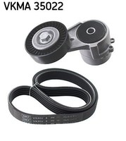 Keilrippenriemensatz SKF Vkma 35022 FÜR Opel Poly V Riemen KIT Rippenriemen Satz