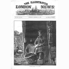 HENRY BENJAMIN ROBERTS Dangerous Quarters - Antique Print 1875