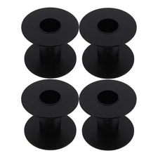 4pcs Empty Spool Fishing Line Spool Replacement Plastic Fish Line Spools Empty