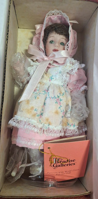 Paradise Galleries Treasury Collection Monday's Child 9'' Porcelain Doll JPB-94