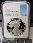 1776 - 2026 W Proof $1 American Silver Eagle NGC PF70 Privy First Day Issue FDOI