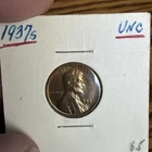 1937-S Lincoln Wheat Penny Cent ~ Gem AU