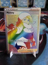 Pokemon Melony 218/198 Chilling Reign Rainbow Hyper Rare Trainer NM