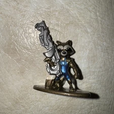 Jada Marvel Nano Metalfigs Rocket Collectible Die-Cast Metal Mini Figure 1.75in!