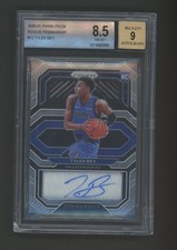 Tyler Bey 2020-21 Panini Prizm Rookie Penmanship Auto RP-TBY BGS 8.5