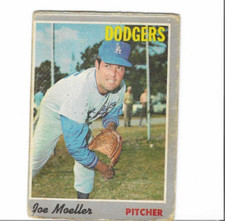 Joe Moeller 1970 OPC #97 - O-Pee-Chee - Poor/Low Grade - Just $1 Shipping