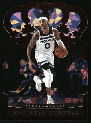 2020-21 Panini Crown Royale #50 D'Angelo Russell Crystal