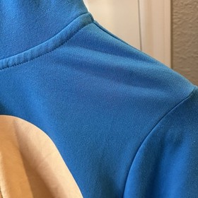 Sonic The Hedgehog Boys Full Zip Hooded Jacket Blue Size L Costume Halloween