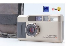 All Works MINT w/ Case Contax T2 Titan 35mm Point Shoot Camera From JAPAN