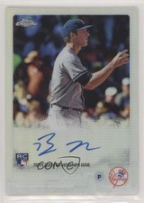 2015 Topps Chrome Rookie Auto Refractor 424/499 Bryan Mitchell #AR-BM Auto 0f6