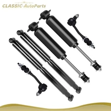 For 1999-2003 Dodge Dakota Durango 2WD Front Rear Shock Absorbers Sway Bar Links