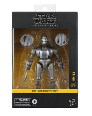 HASBRO Star Wars Black Series 6 Inch Deluxe Action Figure - SM-33 (Skeleton Crew)
