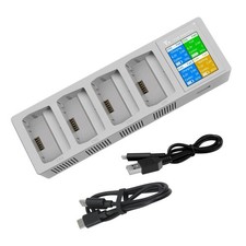 For DJI Mini 3 Pro Drone 4 IN 1 Battery Charger Digital Display Charging Hub B
