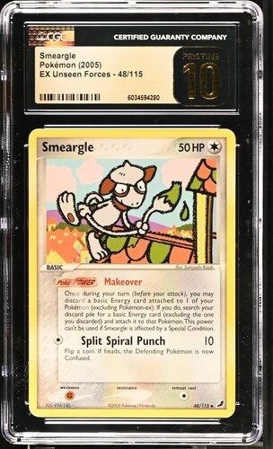Smeargle graded CGC 10 for sale on eBay