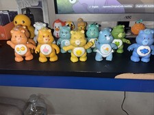 Vintage 1983 Kenner CARE BEAR Huge Lot Of 10 Pose-able PVC Figure 3 CARE BEARS
