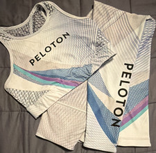 Peloton Womens 2pc Activewear Set Top Shorts ...