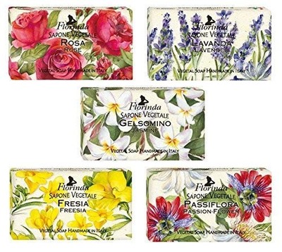 [5 types set] Florinda fragrance soap 95g Flower scent 5 types set