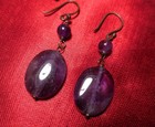 6 pairs Chandelier Dangle Drop Earrings Stones Art Glass Faux Pearl VTG Jewelry — photo 7