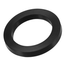 5 PCS Nitrile Rubber Flat Washer 1-1/2 Inch DN40 Black Gasket For Connector