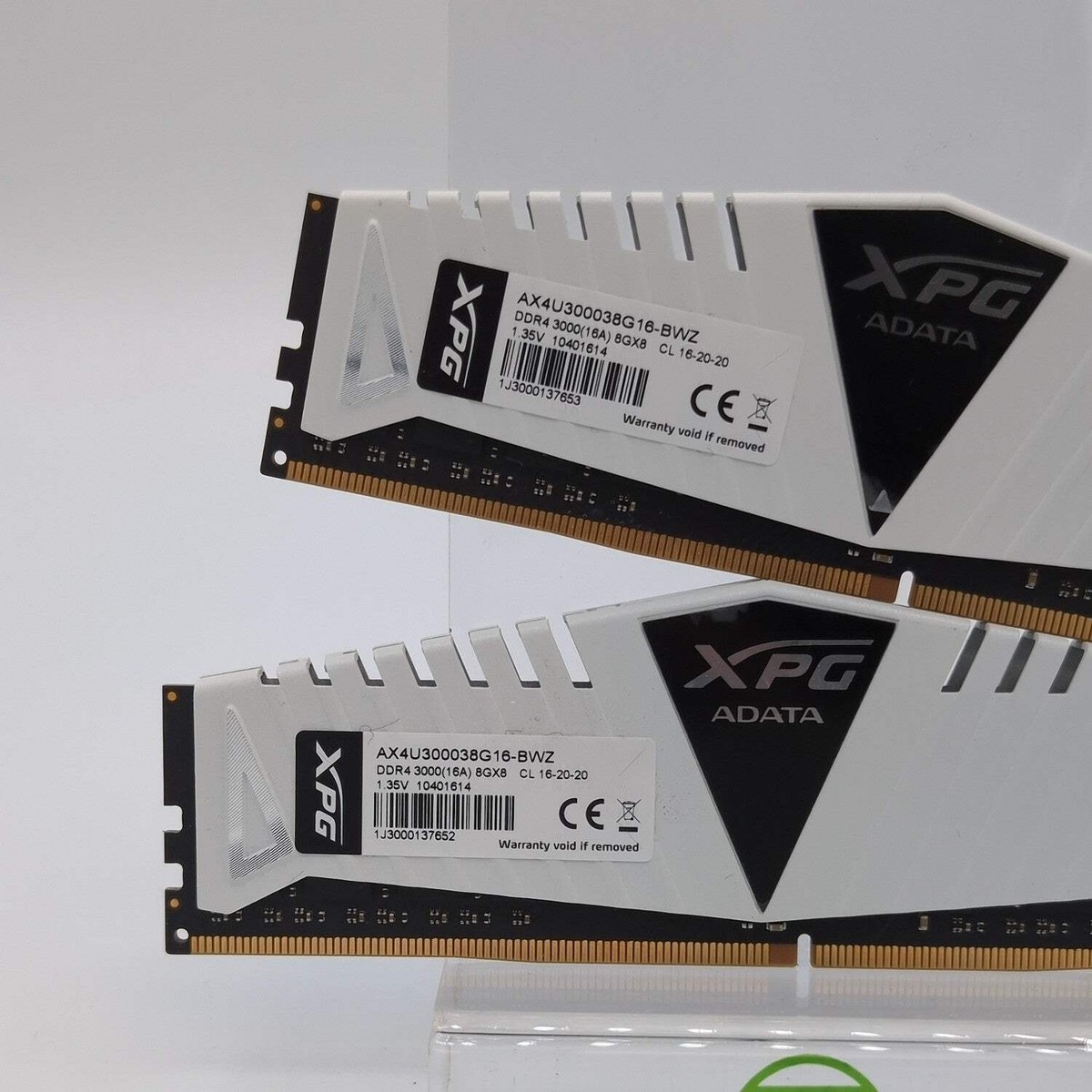 16GB RAM DDR4 3000MHz XPG ADATA 2x 8GB MODULES AX4U-3000-38G16-BWZ