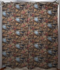 Deer Scenic Forest Woods Shower Curtain