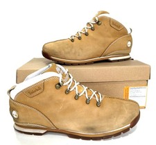 Mens TIMBERLAND Splitrock Wheat Brow Leather Boots Size UK 9.5 (U.S 10W)