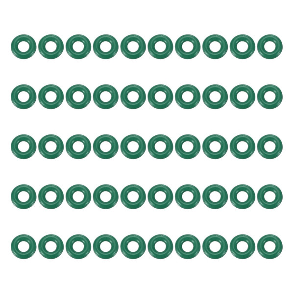 50 StüCk O Ring Dichtungsringe 5 X 7Mm Gummischeiben Dichtung Seals Gummiringe F-image