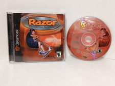 Razor Freestyle Scooter (Sega Dreamcast, 2001) Complete CIB Tested & Works
