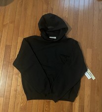 Black Essentials Hoodie Fear of God Essentials   Size M   Brand New w/ Tags