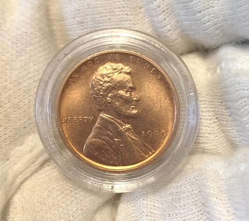 1909 VDB LINCOLN WHEAT PENNY IN STUNNING BU CONDITION!!