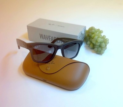 Ray-Ban Meta Smart Glasses RW4006 Wayfarer (Matte Black) - Brand