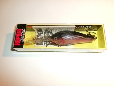 Rapala DRFR 7 PSD Plum Shad Down Deep Rattlin' Fat Rap Ireland Lure - NIB*