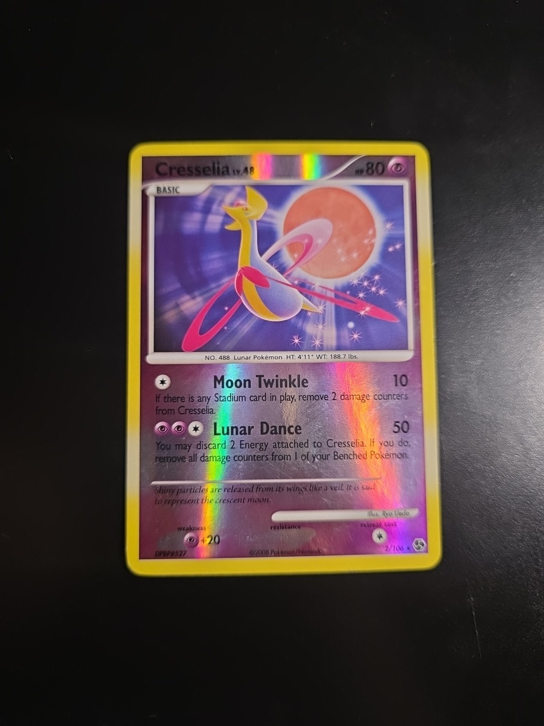Cresselia 2/106 Great Encounters Reverse Holo